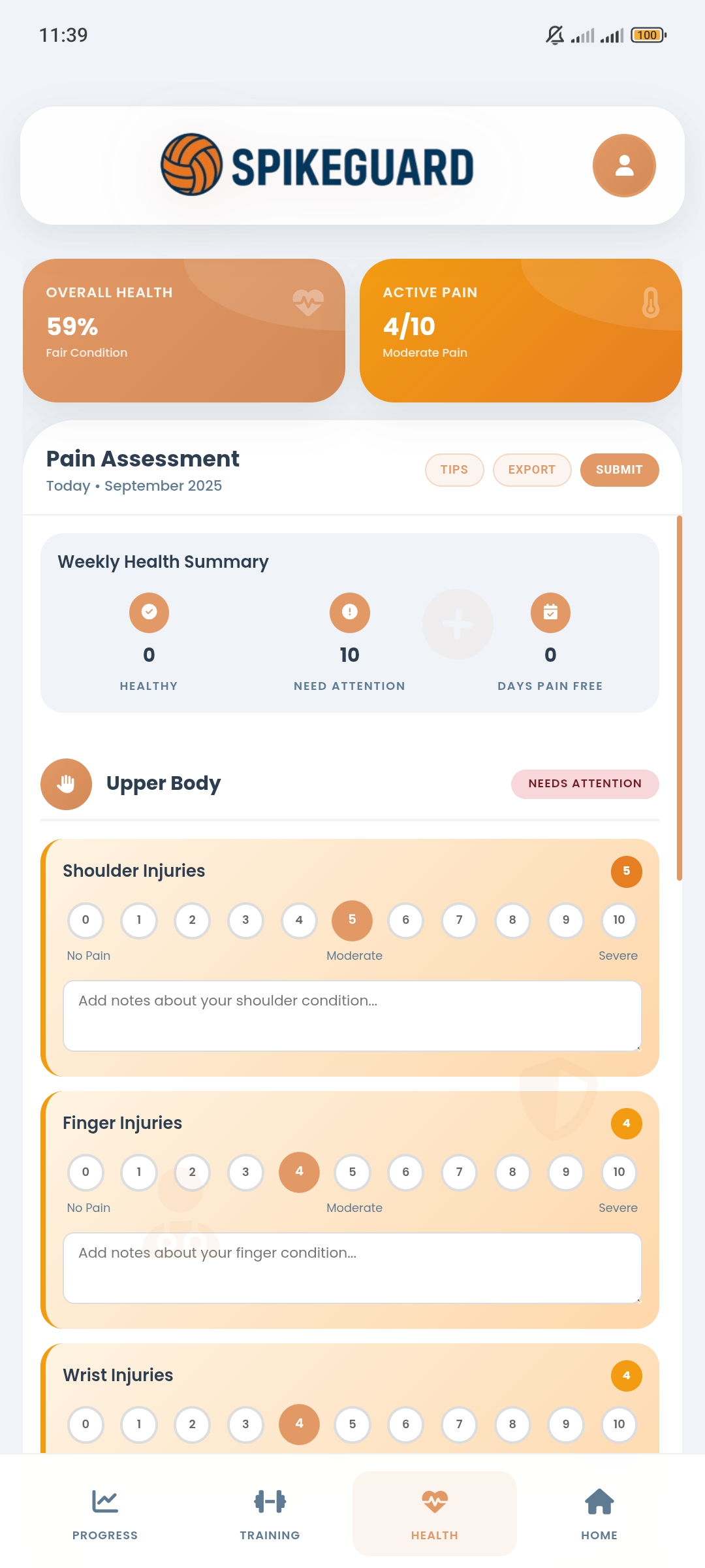 Health Monitoring